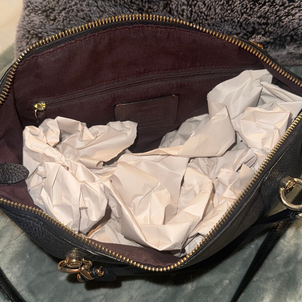 Coach Dark Brown Crossbody Bag - Picture 7 of 10